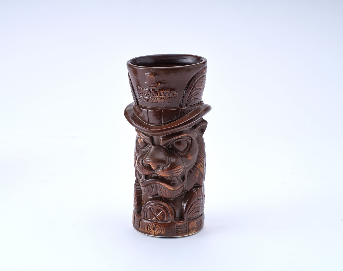 Limited Edition Incognito Tiki Mug featuring Mr Chadwick Smithfield Esq, presented in signature git box. Ideal for Tiki style cocktails