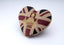 Incognito Small Union Jack heart pillow